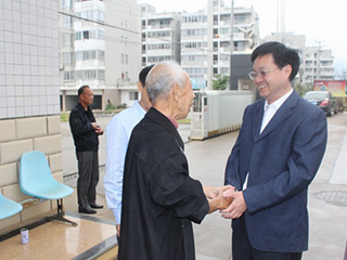 建甌市委書(shū)記余建坤到我公司指導(dǎo)工作